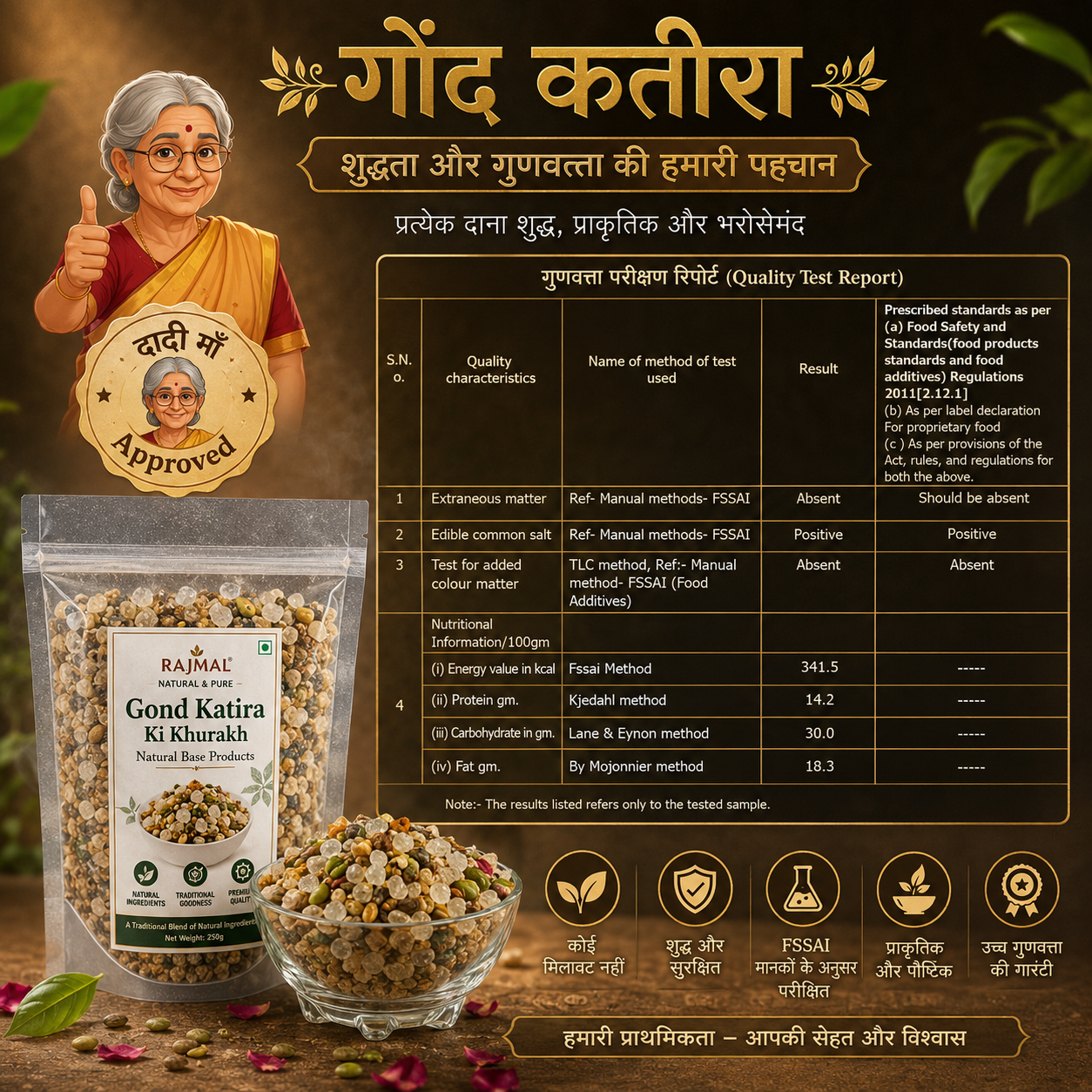 Gond Katira Khuraakh