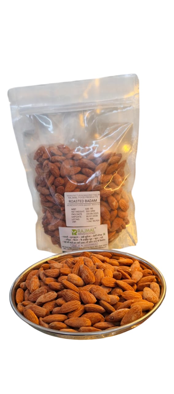 Roasted badam